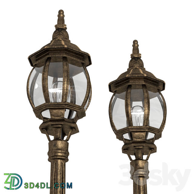 Street lighting - Arte Lamp Atlanta A1047 Pa-1 Bn Om