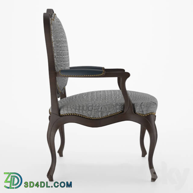 Chair - Alex Leather Bergere Chair