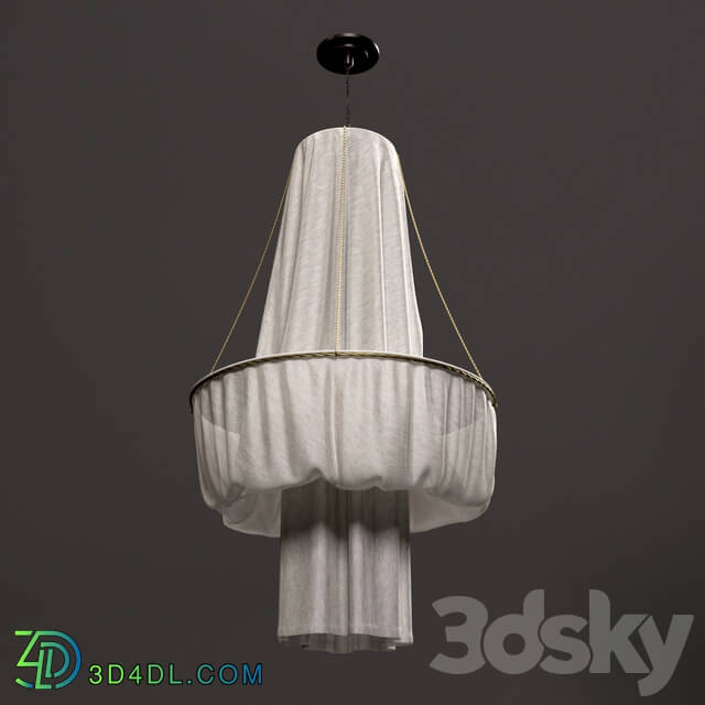 Chandelier - Fabric chandelier