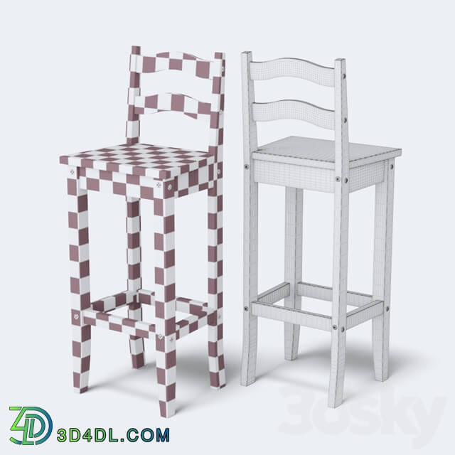 Chair - Bar Chair_ Clearmont