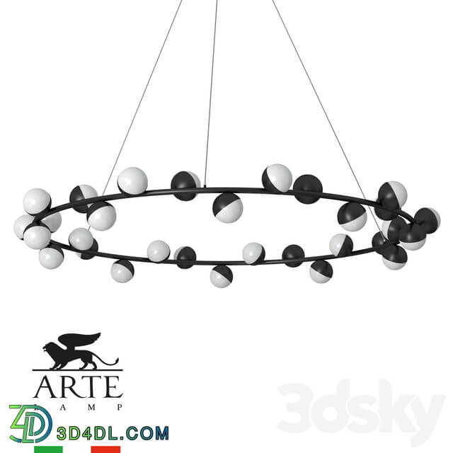 Chandelier - Arte Lamp Dexter A3619 Sp-30 Bk Om