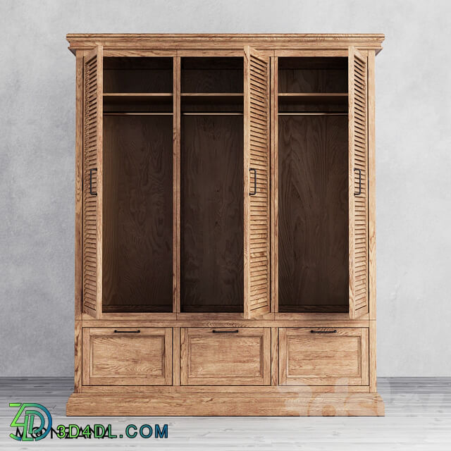 Wardrobe _ Display cabinets - OM Wardrobe Replica 3 sections Moonzana