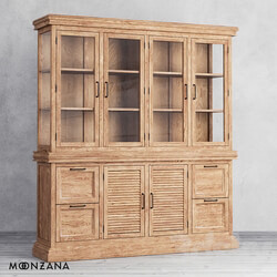 Wardrobe _ Display cabinets - OM Sideboard Republic 4 sections Moonzana 