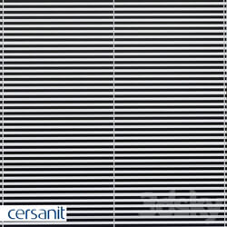 Tile - Wall insert Cersanit Evolution black and white 20x44 EV2G443 