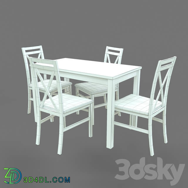 Table _ Chair - Halmar KSAWERY table and Halmar DARIUSZ chair
