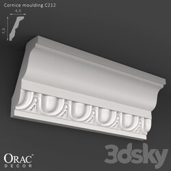Decorative plaster - OM Cornice Orac Decor C212 
