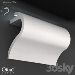 Decorative plaster - OM Indirect lighting Orac Decor C364 