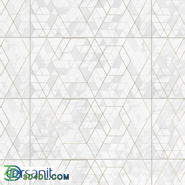 Tile - Wall insert Cersanit Calacatta white 29.8x59.8 KT2L052