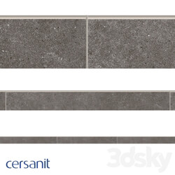 Tile - Skirting board Cersanit Lofthouse dark gray 29.7x59.8 LS5A406 