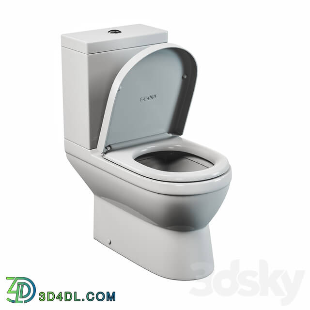 Toilet and Bidet - SSWW CT2045 outdoor toilet