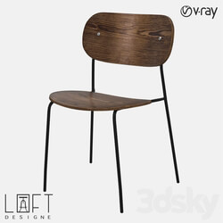 Chair - Chair LoftDesigne 2459 model 