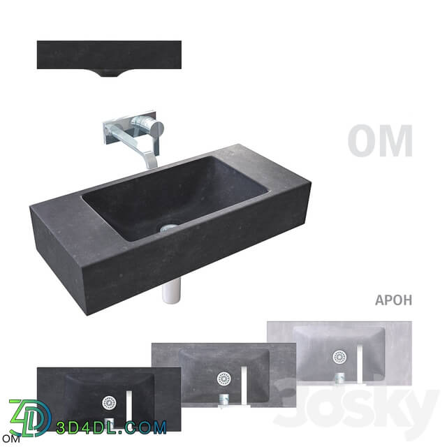 Wash basin - Concrete sink _Aron_