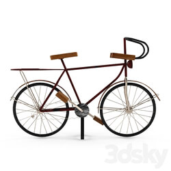 Sports - Metal and Wood Model Bicycle 
