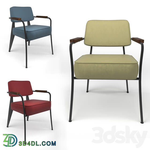 Chair - Vitra Fauteuil Direction Armchair