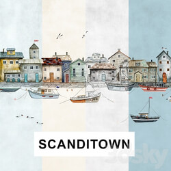 Wall covering - factura _ SCANDITOWN 