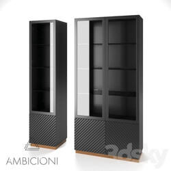 Wardrobe _ Display cabinets - Showcases Ambicioni Contorno 