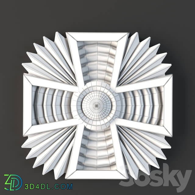 Decorative plaster - Circla ornament