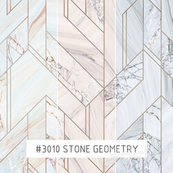 Wall covering - Creativille _ Wallpapers _ 3010 Marble geometry 