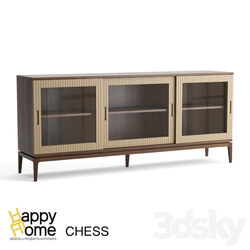 Sideboard _ Chest of drawer - Low Showcase Chess 