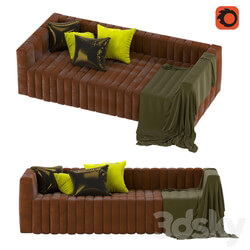 Sofa - Brown_Sofa_Corona 