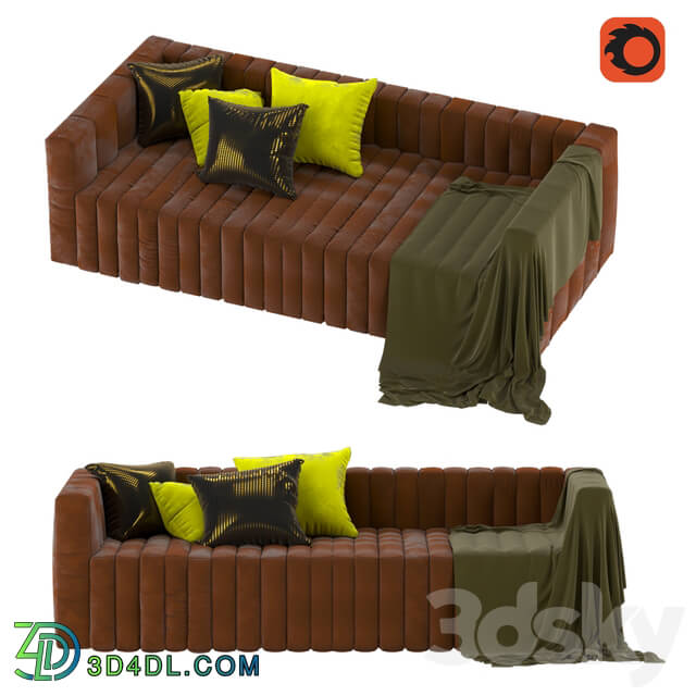 Sofa - Brown_Sofa_Corona