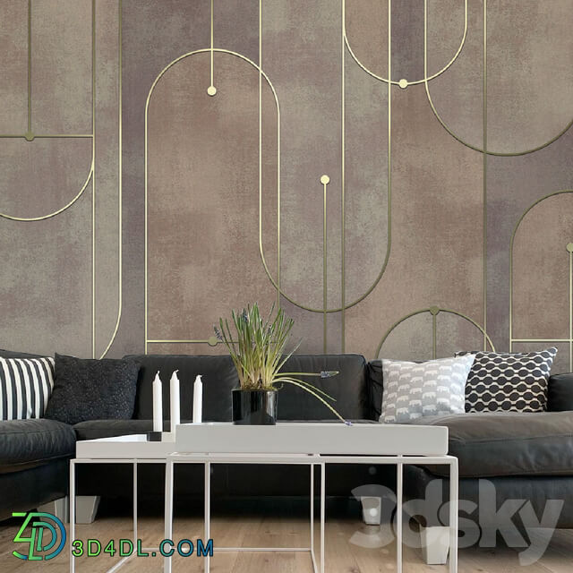 Wall covering - Creativille _ Wallpapers _ 304100 Grunge and Arches