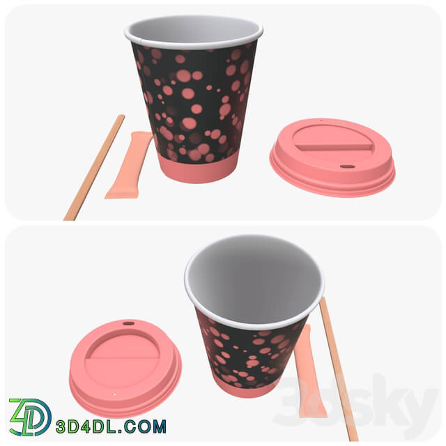 Food and drinks - Paper coffee cup