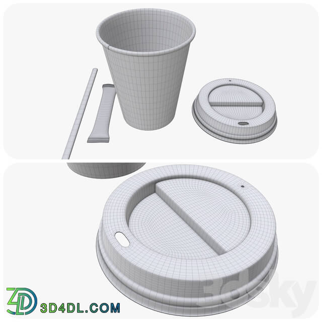 Food and drinks - Paper coffee cup