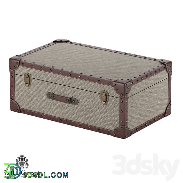 Other decorative objects - Vintage Suitcase Finishing Leather _Loft concept_