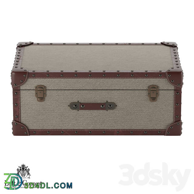 Other decorative objects - Vintage Suitcase Finishing Leather _Loft concept_