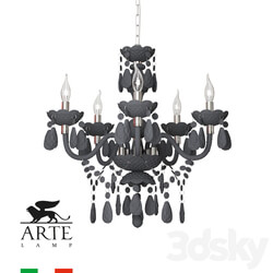 Chandelier - Arte Lamp A8888 Lm-5 Gy Om 