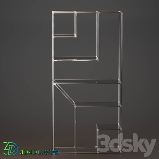 Rack - Bookcase Dom One by Mazanli