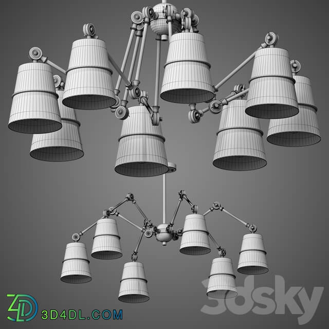 Chandelier - L1151 Chandelier Frustum