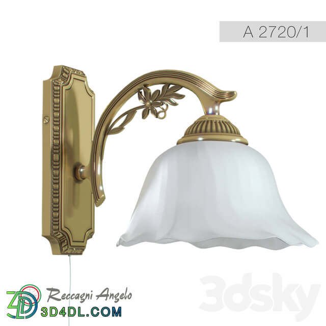 Wall light - Lamp_ Sconce Reccagni Angelo A 2720_1