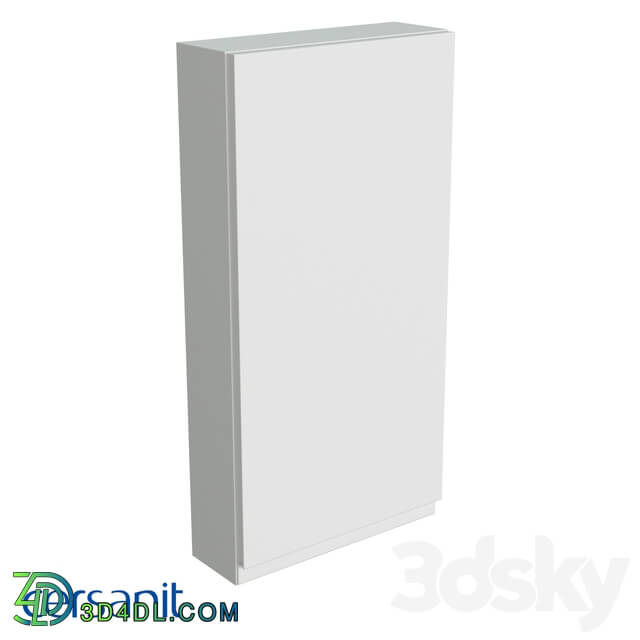 Bathroom furniture - Wall cabinet_ Moduo 40_ universal_ white