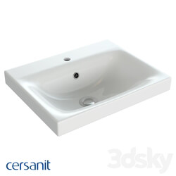 Wash basin - Built-in washbasin_ Moduo 50_ white 