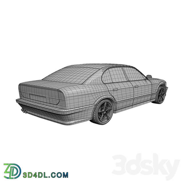 Transport - BMW m5 e34 _replica_