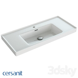 Wash basin - Built-in sink CREA 100_ white 