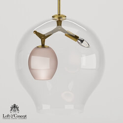 Chandelier - Pendant lamp Terrarium Pendant _Loft concept_ 
