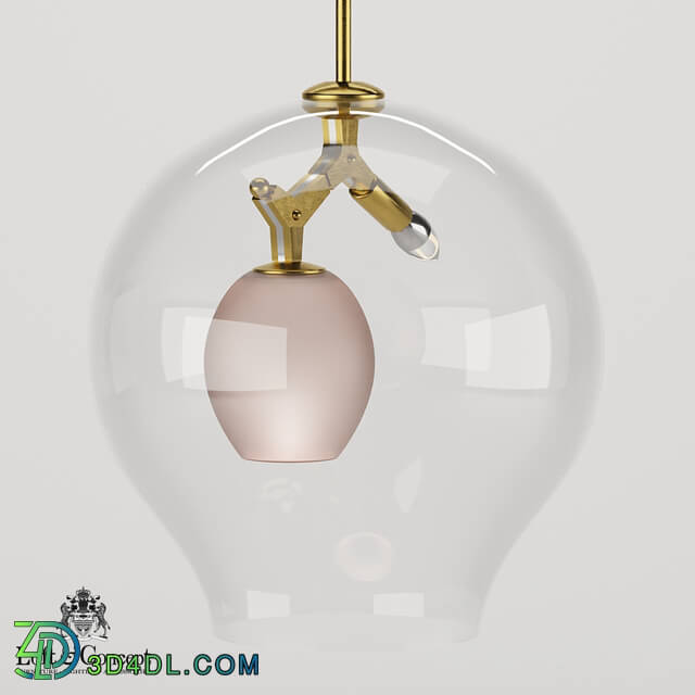 Chandelier - Pendant lamp Terrarium Pendant _Loft concept_