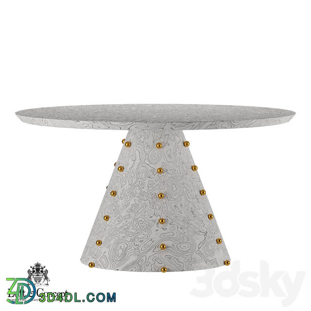 Table - Spheres Dining Table-White