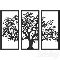 Other decorative objects - Wall panel _Tree_ 