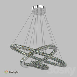 Chandelier - Pendant lamp ELLIPS CRYSTAL. Art ._ 08562 