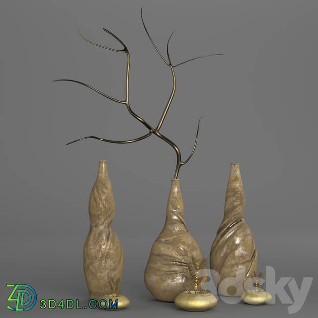 Decorative set - Decorative Old Vases