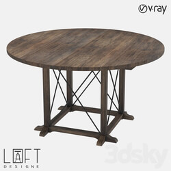 Table - Table LoftDesigne 6862 model 