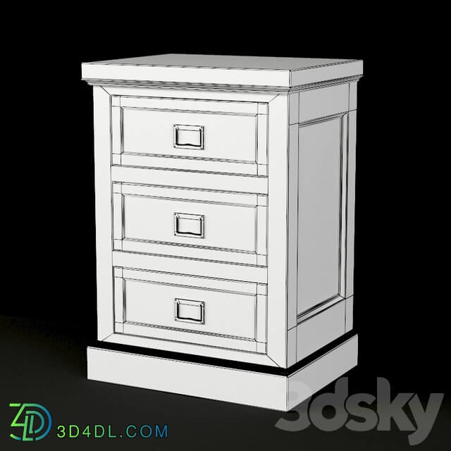 Sideboard _ Chest of drawer - Oxford bedside table