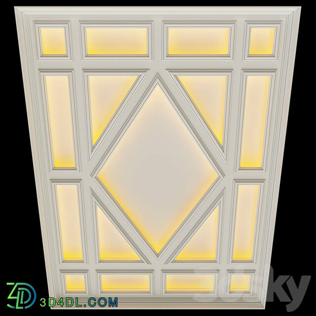 Decorative plaster - ceiling 2