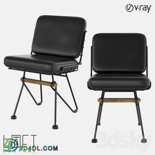 Chair - Chair LoftDesigne 1477 model