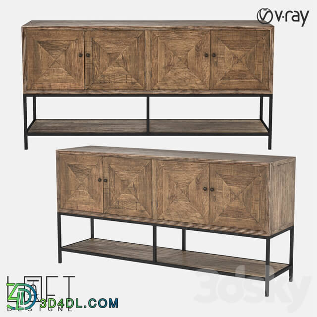 Sideboard _ Chest of drawer - Chest LoftDesigne 7334 model