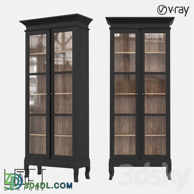 Wardrobe _ Display cabinets - Cupboard LoftDesigne 7338 model